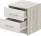 Миниатюра изображения товара Прикроватная тумба Стендмебель Гармония ТБ-601 (дуб крафт белый/дуб крафт серый)