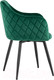 Миниатюра изображения товара Стул Stool Group Ника / MC66-5F KD HLR-56 (велюр изумрудный)