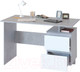 Миниатюра изображения товара Письменный стол Сокол-Мебель СПМ-19 (бетон/белый)