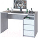Миниатюра изображения товара Письменный стол Сокол-Мебель СПм-21 (бетон/белый)