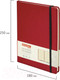 Миниатюра изображения товара Записная книжка Brauberg Office / 113310 (красный)