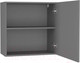 Миниатюра изображения товара Шкаф навесной НК Мебель Point тип-60 / 71774934 (серый графит)