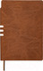 Миниатюра изображения товара Записная книжка Brauberg Nebraska / 113412 (коричневый)