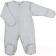 Миниатюра изображения товара Комбинезон для малышей Rant 1669-62 (светло-серый меланж, р.62)