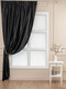 Миниатюра изображения товара Штора Amore Mio RR 42002-26 200x270 / 77509 (черный)