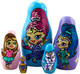 Миниатюра изображения товара Матрешка сувенирная Брестская Фабрика Сувениров С героями мультфильма Шиммер и Шайн 5104