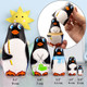 Миниатюра изображения товара Матрешка сувенирная Брестская Фабрика Сувениров В виде забавной семьи пингвинов 5108
