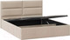 Миниатюра изображения товара Двуспальная кровать ТриЯ Глосс универсальный тип 1 с ПМ 160x200 (велюр мокко светлый)