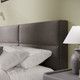 Миниатюра изображения товара Двуспальная кровать ТриЯ Глосс универсальный тип 1 с ПМ 160x200 (велюр мокко темный)