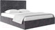Миниатюра изображения товара Каркас кровати НК Мебель Соната 140x200 / 72305122 (велюр серый)