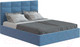 Миниатюра изображения товара Каркас кровати НК Мебель Соната 140x200 / 72305112 (велюр синий)