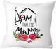 Миниатюра изображения товара Подушка декоративная Print Style Дом там где мама 40x40bel17