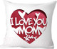 Миниатюра изображения товара Подушка декоративная Print Style Мама я тебя люблю 40x40bel21