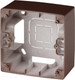 Миниатюра изображения товара Коробка открытого монтажа ЭРА 12-6101-13 / Б0043167 (бронза)