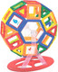 Миниатюра изображения товара Конструктор магнитный Brauberg Kids Magnetic Mega Blocks-79 / 663848