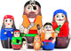 Миниатюра изображения товара Матрешка сувенирная Брестская Фабрика Сувениров 7302