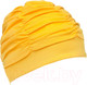 Миниатюра изображения товара Шапочка для плавания Mad Wave Lux Shower (желтый)
