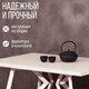 Миниатюра изображения товара Обеденный стол Millwood Женева Л 160x80x75 (белый/металл белый)