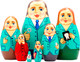 Миниатюра изображения товара Матрешка сувенирная Брестская Фабрика Сувениров 7138