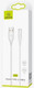 Миниатюра изображения товара Кабель Usams U18 Round Type-C / SJ267USB02 (1м, белый)