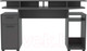 Миниатюра изображения товара Компьютерный стол Интерлиния Skill-1 (антрацит/антрацит)