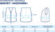 Миниатюра изображения товара Страховочный жилет Спортивные мастерские Молния / SM-023 (XL-XXL, камуфляж)