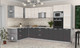 Миниатюра изображения товара Кухонный гарнитур Интерлиния Мила Лайт 1.88x3.4 левая (вудлайн кремовый/антрацит/бискайская сосна)