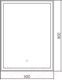 Миниатюра изображения товара Зеркало Silver Mirrors Рига 60x80 / ФР-00001378