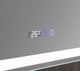 Миниатюра изображения товара Шкаф с зеркалом для ванной Silver Mirrors Фиджи 60 / LED-00002363