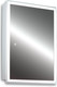 Миниатюра изображения товара Шкаф с зеркалом для ванной Silver Mirrors Киото Flip 50 / LED-00002473