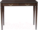 Миниатюра изображения товара Консольный столик Мебелик Васко В 91Н (темно-коричневый/патина)