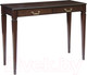 Миниатюра изображения товара Консольный столик Мебелик Васко В 91Н (темно-коричневый/патина)