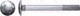 Миниатюра изображения товара Болт Starfix Мебельный М10х110 DIN 603 / SM-95873-20 (20кг, с квадратом)