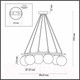 Миниатюра изображения товара Люстра Lumion Randi 5212/6