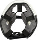 Миниатюра изображения товара Боксерский шлем RuscoSport Pro С усилением (XL, черный/белый)