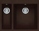 Миниатюра изображения товара Мойка кухонная Elleci Quadra 150 Espresso M78 / LMQ15078