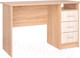Миниатюра изображения товара Письменный стол Интерлиния СК-001 (дуб сонома/дуб белый)