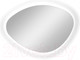 Миниатюра изображения товара Зеркало Континент Alma Led 100x70 (теплая подсветка)