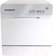 Миниатюра изображения товара Посудомоечная машина Oursson DW4002TD/WH