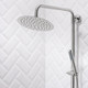 Миниатюра изображения товара Душевая система со смесителем РМС SUS124-009DK-1
