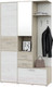 Миниатюра изображения товара Секция в прихожую Горизонт Мебель Танго-1 (кантри/прованс)
