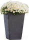 Миниатюра изображения товара Кашпо Keter Medium Rattan Planter / 228974 (графит)