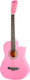 Миниатюра изображения товара Акустическая гитара Belucci BC3820 PI (розовый)