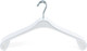Миниатюра изображения товара Набор пластиковых вешалок-плечиков Литопласт №1P (5шт, белый)
