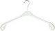 Миниатюра изображения товара Набор пластиковых вешалок-плечиков Литопласт №1P (5шт, белый)