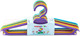 Миниатюра изображения товара Набор пластиковых вешалок-плечиков Литопласт Семицветик №2 (7шт)