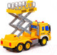 Миниатюра изображения товара Автомобиль-вышка Полесье Сити с подъемником инерционный со звуком и светом / 89762 (желтый)