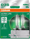 Миниатюра изображения товара Комплект автомобильных ламп Osram D3S 66340ULT-HCB