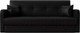 Миниатюра изображения товара Диван Лига Диванов Надежда 72 / 27942 (экокожа черный)