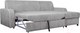 Миниатюра изображения товара Диван угловой Домовой Норманн 4УС (Santos Light Grey)